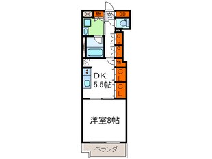 パークキューブ北浜の物件間取画像